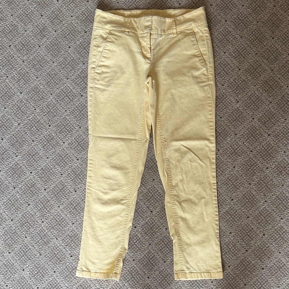 Yellow Women's Chinos
